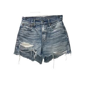 American Eagle High Rise 90's Boyfriend Shorts #7227